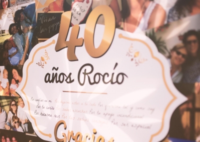 40 Cumpleaños Rocío